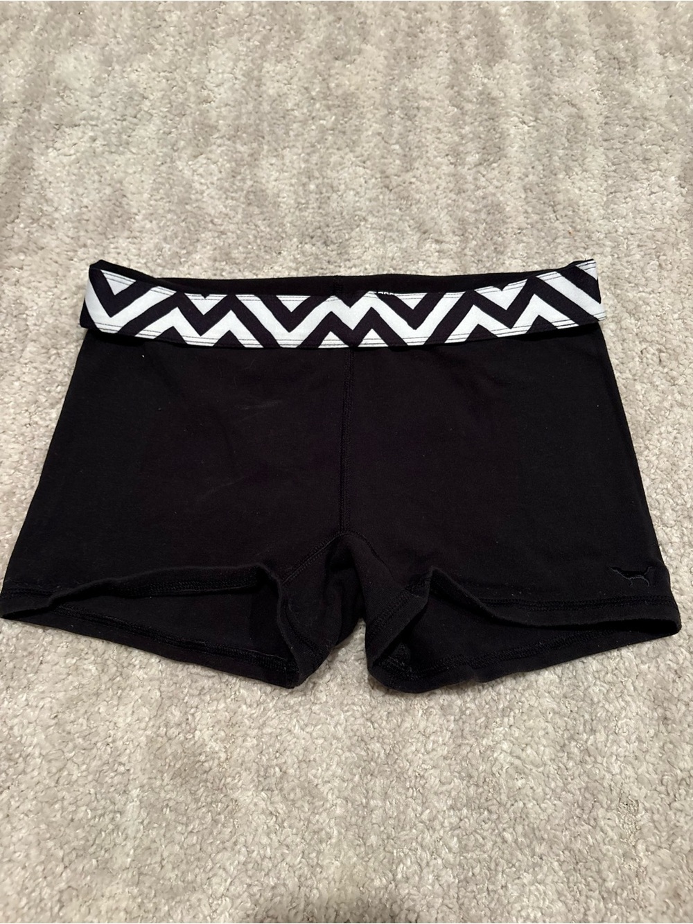 Pink yoga shorts